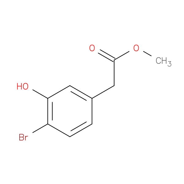 methyl 2-(4-bromo-3-hydroxyphenyl)acetate