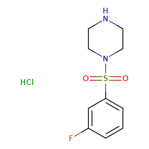 1-[(3-Fluorophenyl)sulfonyl]piperazine, HCl