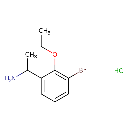 1-(3-Bromo-2-ethoxy-phenyl)-ethylamine, hydrochloride