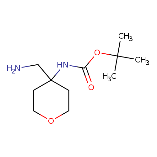 tert-Butyl (4-(aminomethyl)tetrahydro-2h-pyran-4-yl)carbamate