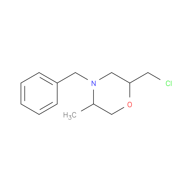 4-benzyl-2-(chloromethyl)-5-methylmorpholine