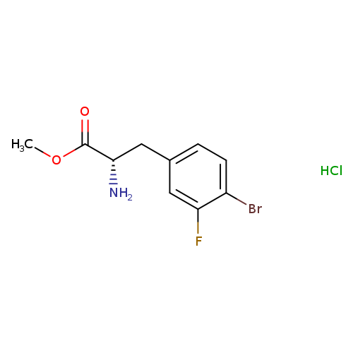 Methyl 4-bromo-3-fluoro-L-phenylalaninate HCl