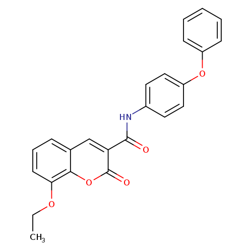 8-ethoxy-2-oxo-N-(4-phenoxyphenyl)-2H-chromene-3-carboxamide