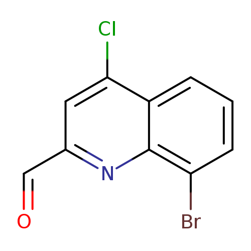 8-bromo-4-chloroquinoline-2-carbaldehyde