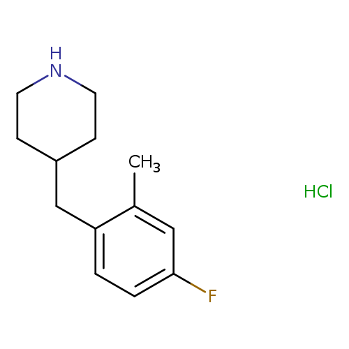 4-(4-Fluoro-2-methyl-benzyl)-piperidine hydrochloride