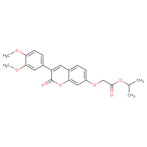 propan-2-yl 2-{[3-(3,4-dimethoxyphenyl)-2-oxo-2H-chromen-7-yl]oxy}acetate
