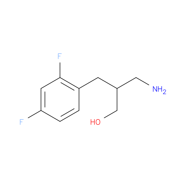 3-amino-2-[(2,4-difluorophenyl)methyl]propan-1-ol