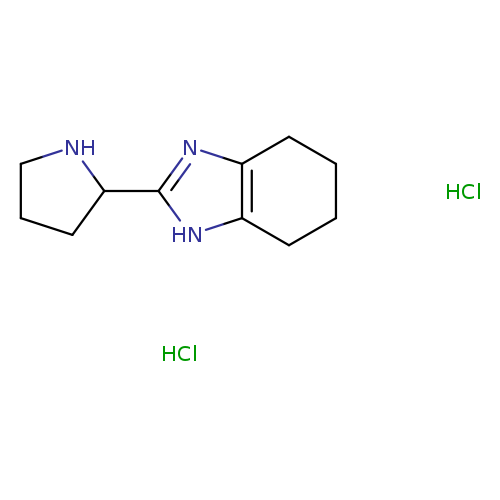 2-(pyrrolidin-2-yl)-4,5,6,7-tetrahydro-1H-1,3-benzodiazole dihydrochloride