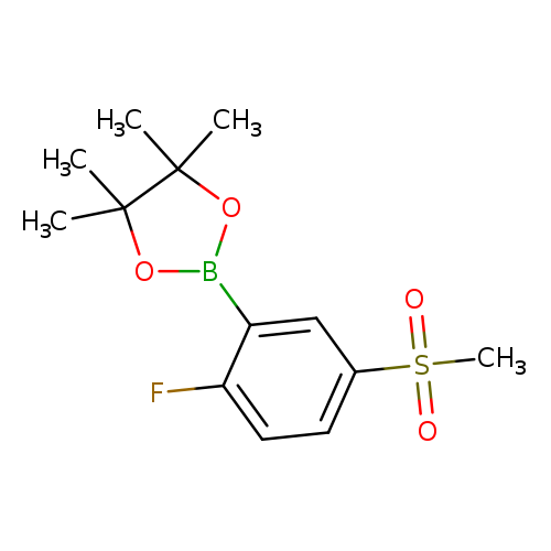 2-(2-Fluoro-5-(methylsulfonyl)phenyl)-4,4,5,5-tetramethyl-1,3,2-dioxaborolane