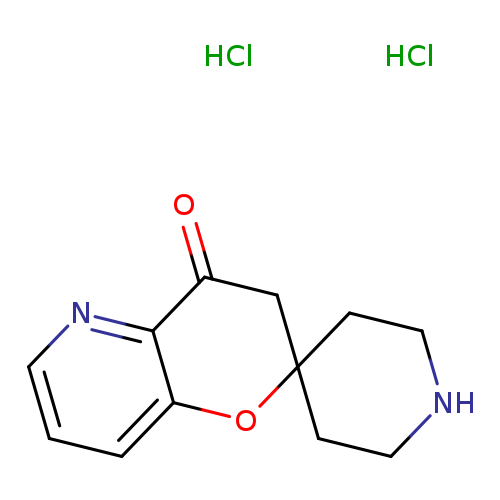 3',4'-dihydrospiro[piperidine-4,2'-pyrano[3,2-b]pyridine]-4'-one dihydrochloride