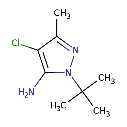 1-(tert-Butyl)-4-chloro-3-methyl-1h-pyrazol-5-amine