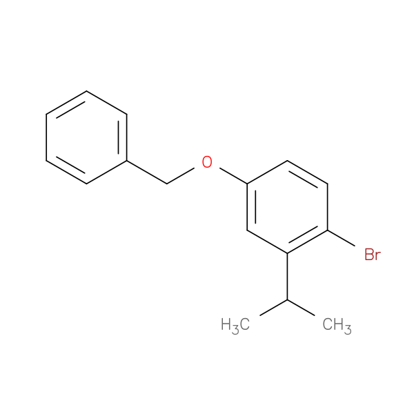1-Bromo-2-isopropyl-4-benzyloxybenzene