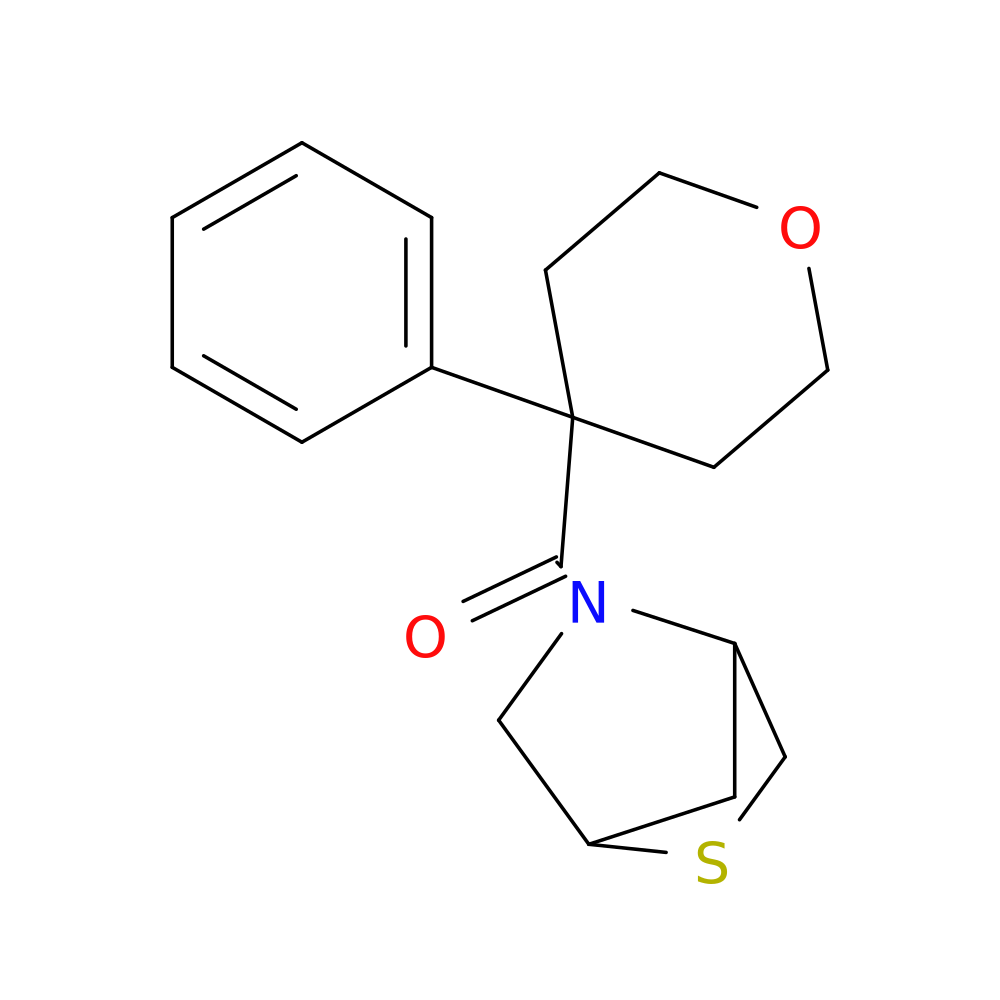 5-(4-phenyloxane-4-carbonyl)-2-thia-5-azabicyclo[2.2.1]heptane