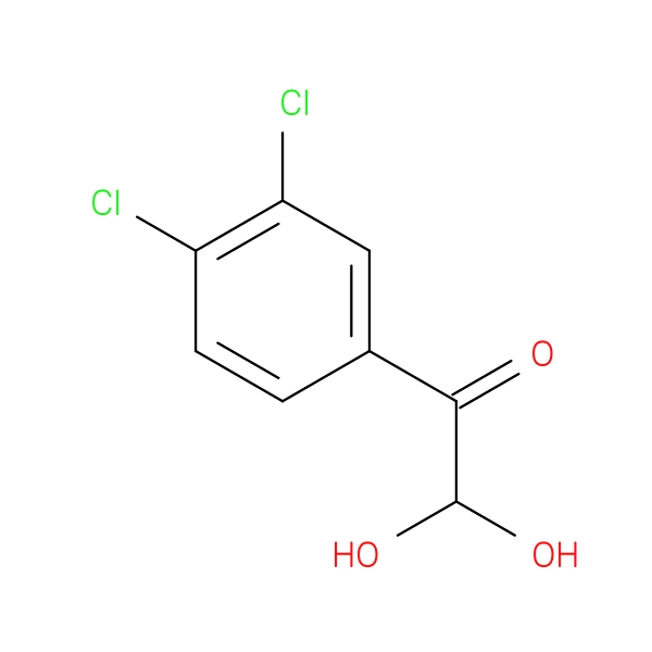 1-(3,4-dichlorophenyl)-2,2-dihydroxyethan-1-one