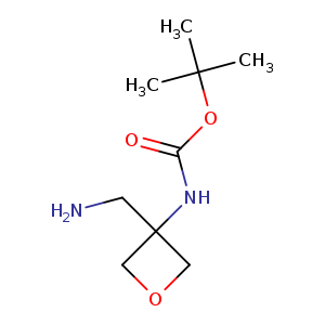 Carbamic acid, N-[3-(aminomethyl)-3-oxetanyl]-, 1,1-dimethylethyl ester