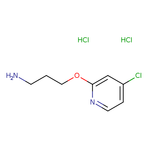 3-[(4-chloropyridin-2-yl)oxy]propan-1-amine dihydrochloride