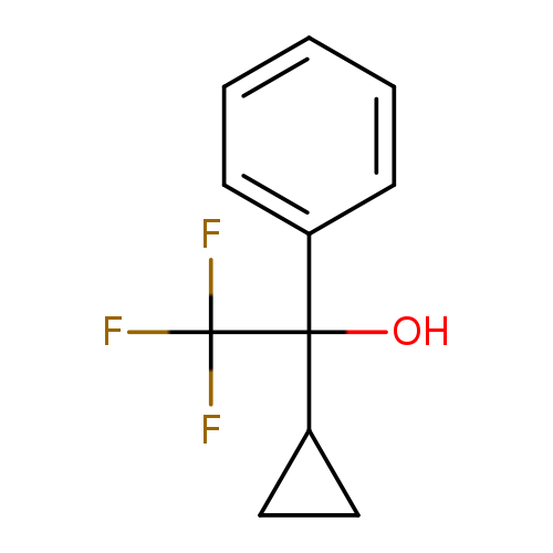 1-Cyclopropyl-2,2,2-trifluoro-1-phenylethan-1-ol