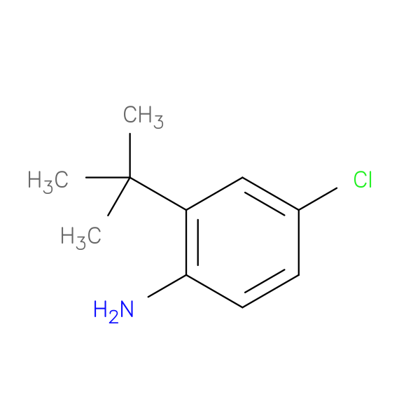 4-Chloro-2-(1,1-dimethylethyl)benzenamine