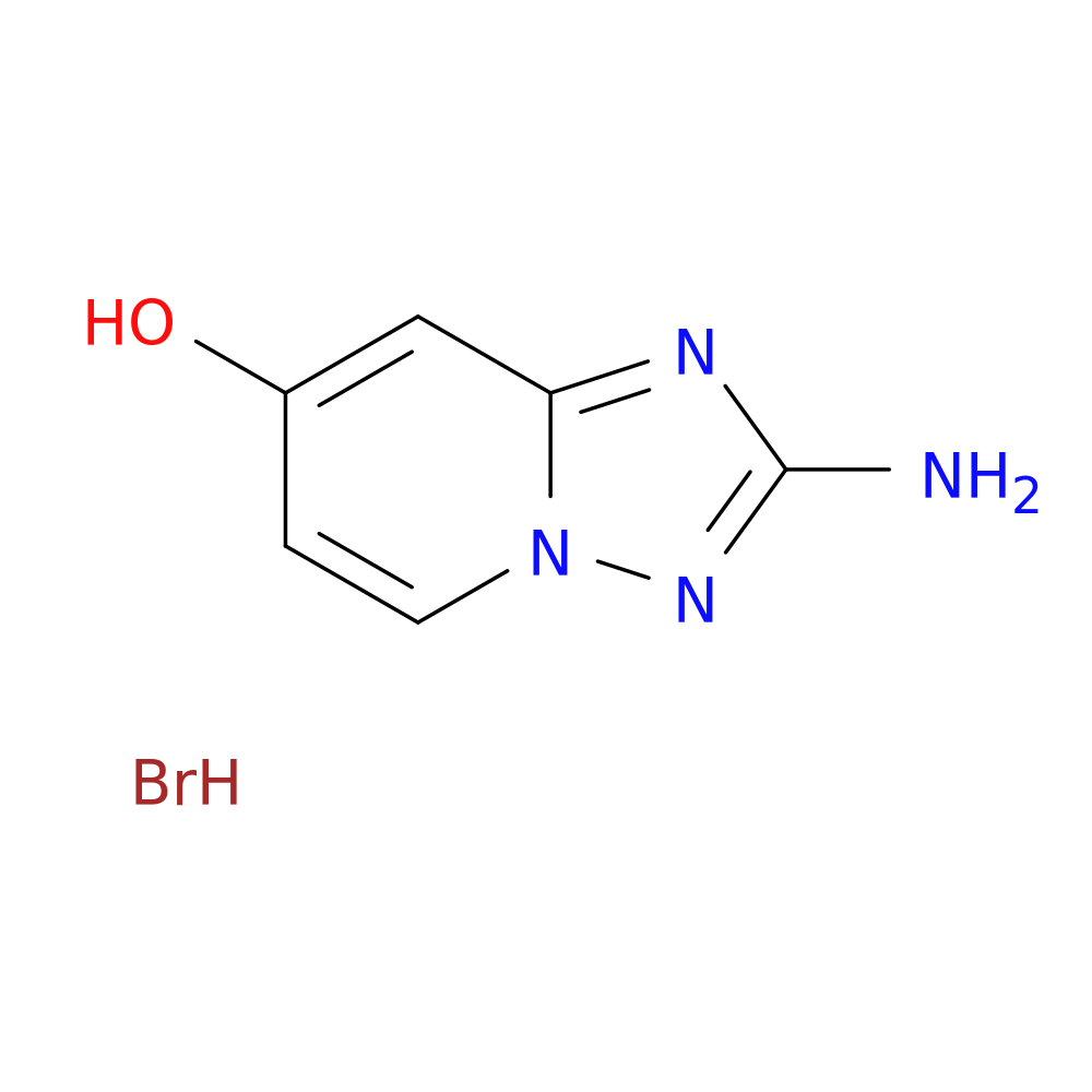 2-amino-[1,2,4]triazolo[1,5-a]pyridin-7-ol hydrobromide