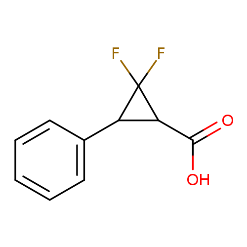2，2-difluoro-3-phenylcyclopropane-1-carboxylic acid