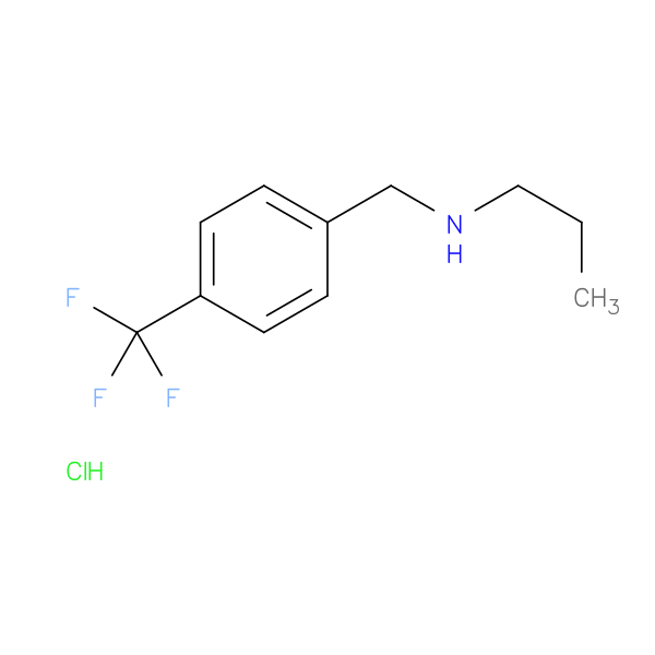 propyl({[4-(trifluoromethyl)phenyl]methyl})amine hydrochloride