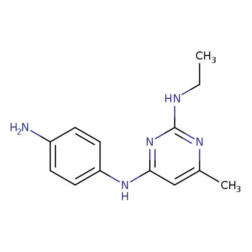 N4-(4-Aminophenyl)-N2-ethyl-6-methylpyrimidine-2,4-diamine