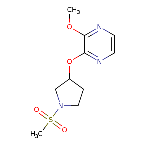 2-[(1-methanesulfonylpyrrolidin-3-yl)oxy]-3-methoxypyrazine