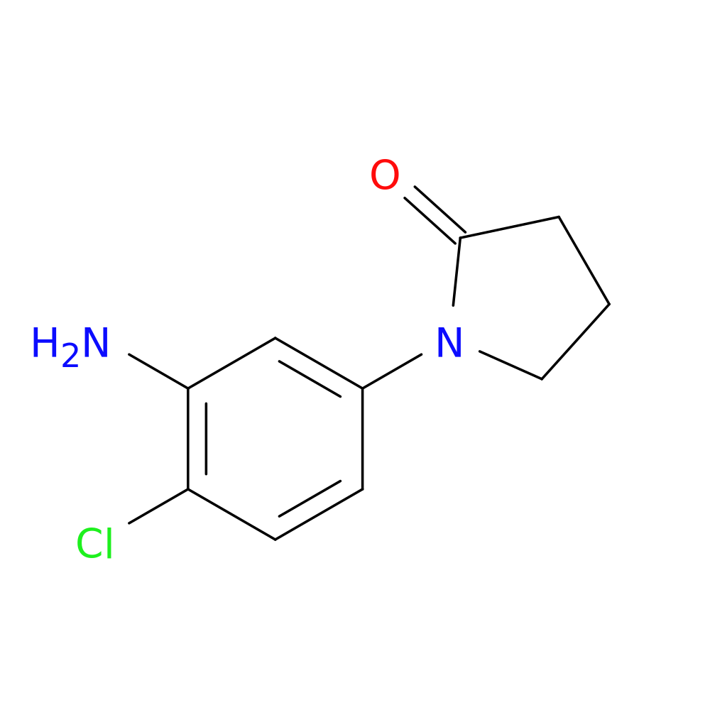 1-(3-Amino-4-chlorophenyl)pyrrolidin-2-one