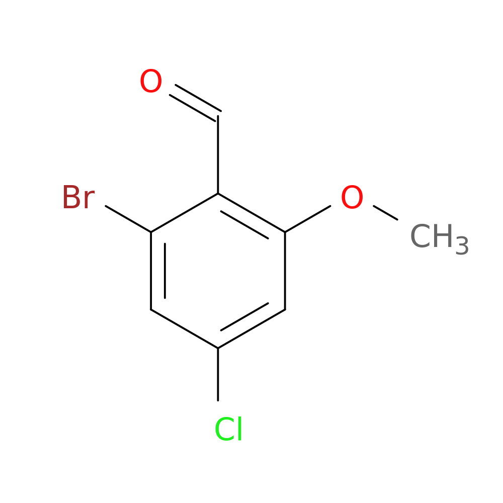 2-Bromo-4-chloro-6-methoxybenzaldehyde
