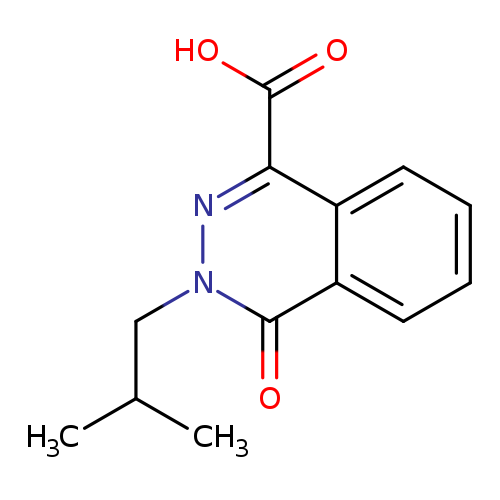 3-(2-methylpropyl)-4-oxo-3,4-dihydrophthalazine-1-carboxylic acid