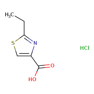 4-Thiazolecarboxylic acid, 2-ethyl-, hydrochloride (1:1)