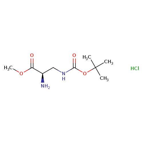 3-BOC-D-2,3-Diaminopropionic acid methyl ester HCl