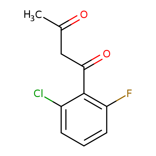 1-(2-chloro-6-fluorophenyl)butane-1,3-dione