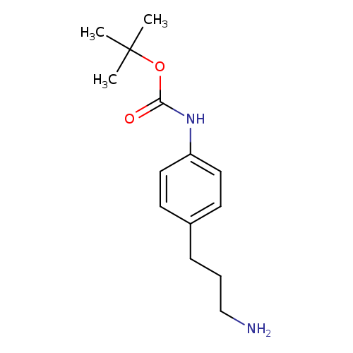 tert-butylN-[4-(3-aminopropyl)phenyl]carbamate