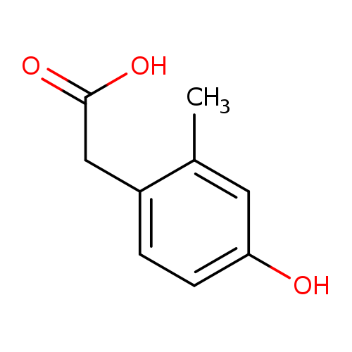 2-(4-Hydroxy-2-methylphenyl)acetic acid