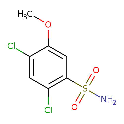2,4-dichloro-5-methoxybenzene-1-sulfonamide