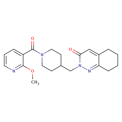 2-{[1-(2-methoxypyridine-3-carbonyl)piperidin-4-yl]methyl}-2,3,5,6,7,8-hexahydrocinnolin-3-one