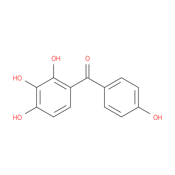 (4-Hydroxyphenyl)(2,3,4-trihydroxyphenyl)methanone