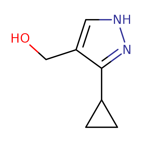 (3-cyclopropyl-1H-pyrazol-4-yl)methanol