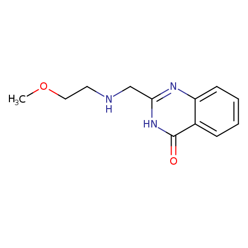 2-{[(2-methoxyethyl)amino]methyl}-3,4-dihydroquinazolin-4-one