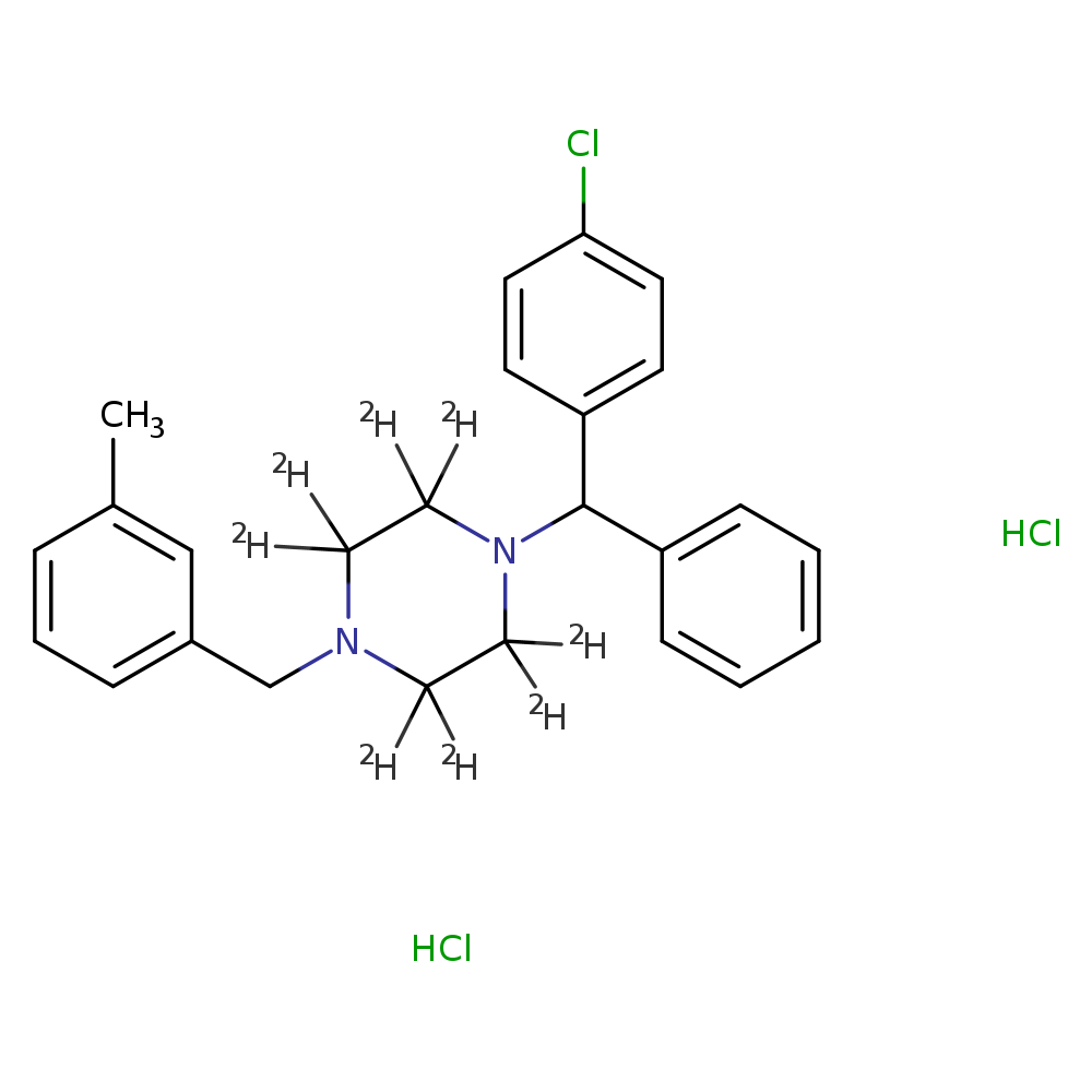 Meclizine-d8 (hydrochloride)