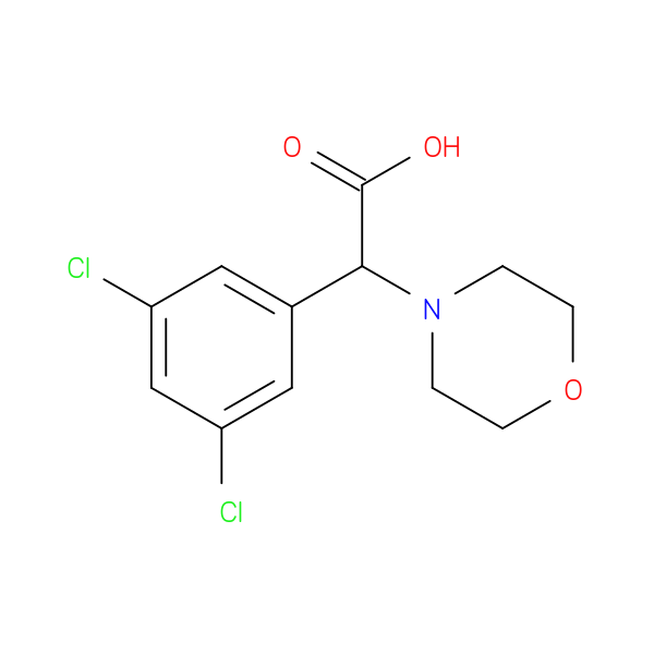 2-(3,5-dichlorophenyl)-2-(morpholin-4-yl)acetic acid