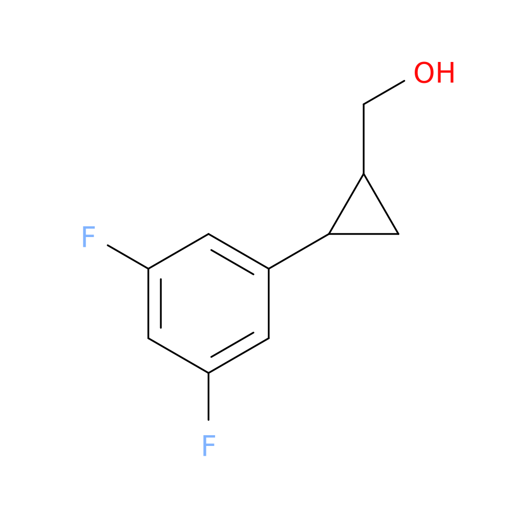 (2-(3,5-difluorophenyl)cyclopropyl)methanol