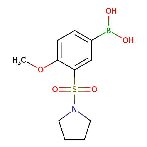4-METHOXY-3-(PYRROLIDIN-1-YLSULPHONYL)BENZENEBORONIC ACID