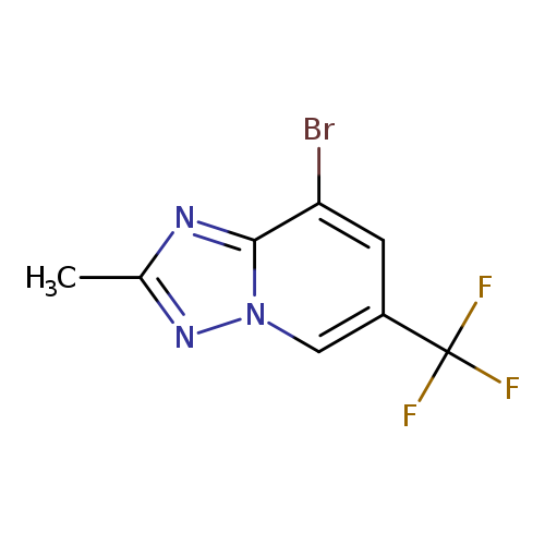 8-Bromo-2-methyl-6-(trifluoromethyl)-[1,2,4]triazolo[1,5-a]pyridine