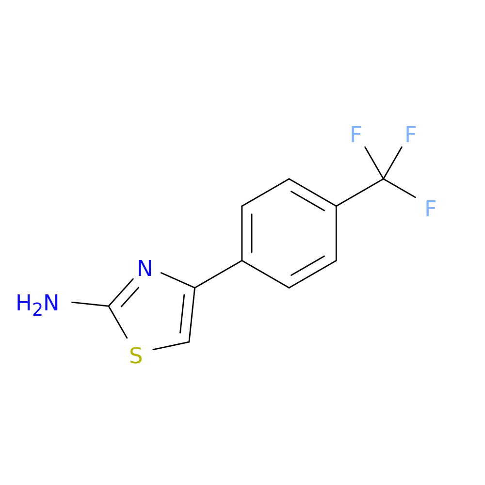 2-Thiazolamine, 4-[4-(trifluoromethyl)phenyl]-