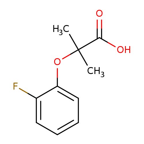Propanoic acid, 2-(2-fluorophenoxy)-2-Methyl-