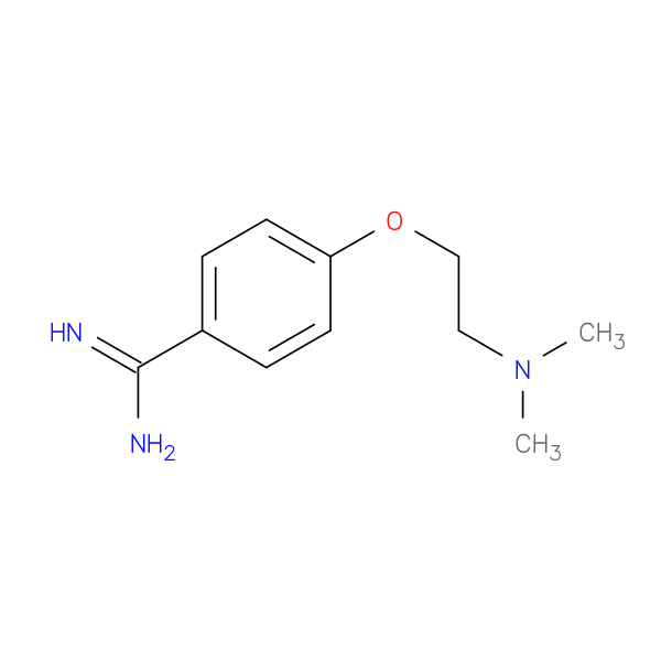 4-[2-(dimethylamino)ethoxy]benzene-1-carboximidamide