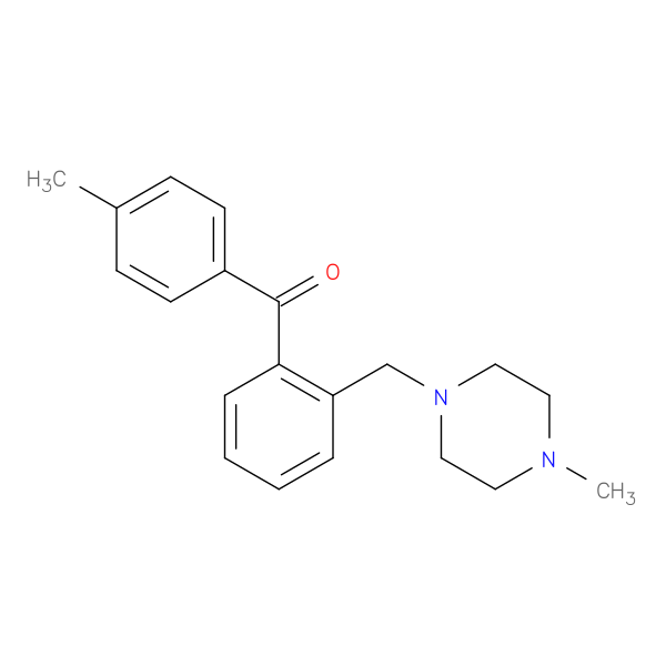 4'-METHYL-2-(4-METHYLPIPERAZINOMETHYL) BENZOPHENONE