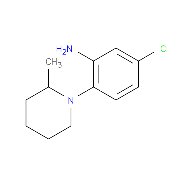 5-Chloro-2-(2-methylpiperidin-1-yl)aniline